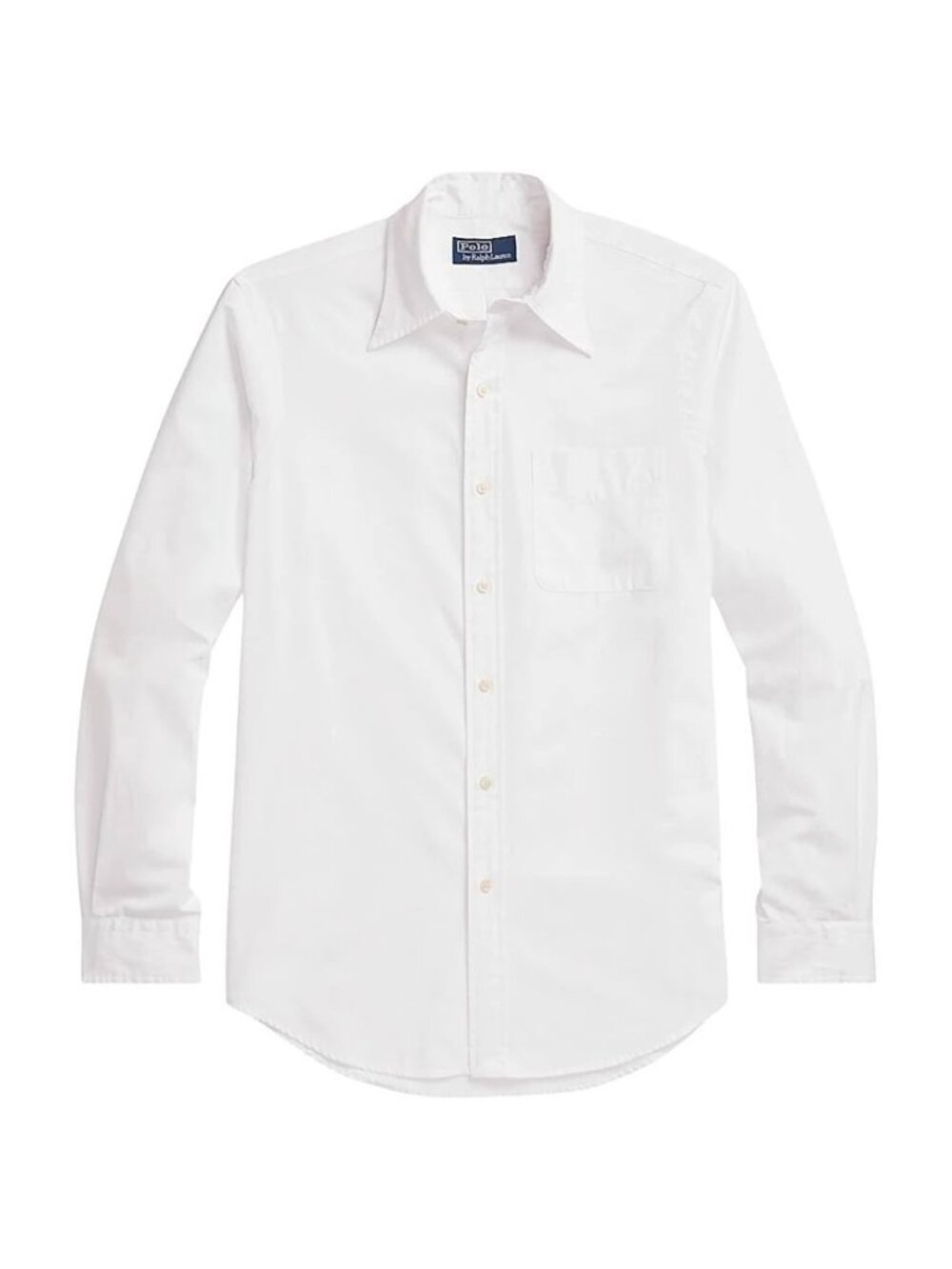 Ralph Lauren Marlowe Classic White Button-Up Men's Shirt Size Large